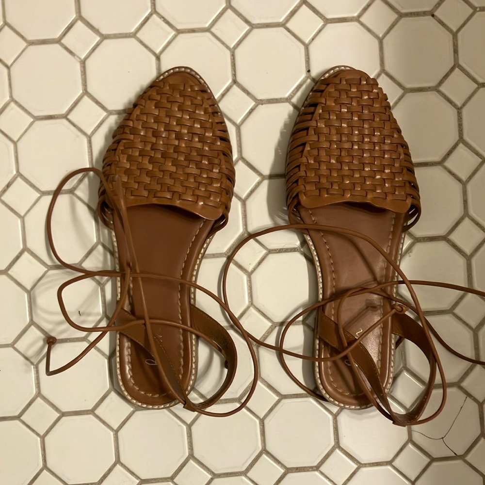 Boden Women's Tan Woven Sandals
